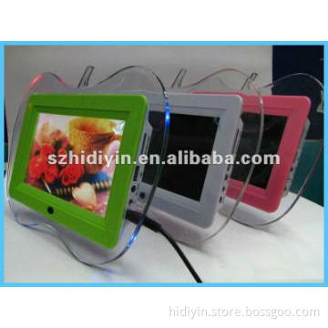 2014 hotsales new  7 inch apple shape digital picture frame